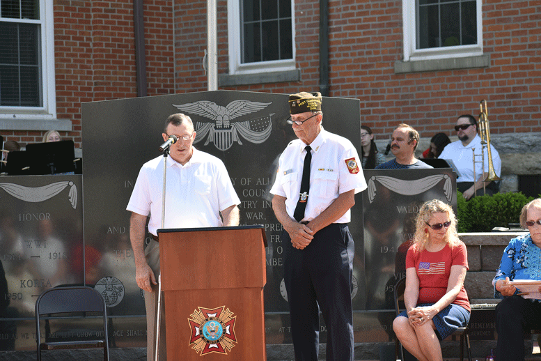 Ronald R Sampson Colonel Ronald Sampson delivers Memorial Day message | The Highland ...