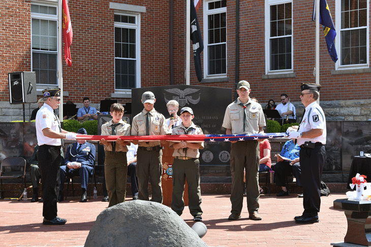 Ronald R Sampson Colonel Ronald Sampson delivers Memorial Day message | The Highland ...