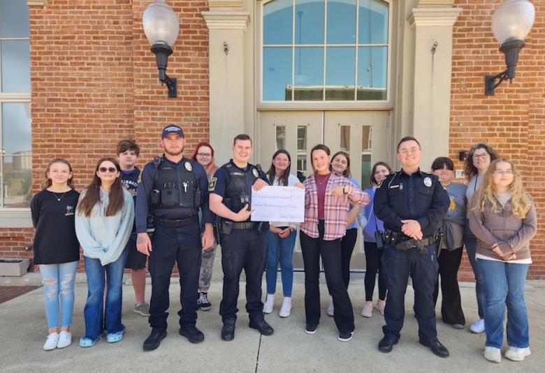 Greenfield Middle School students